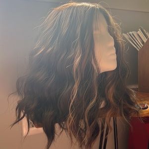 Short Curly Bob Brown